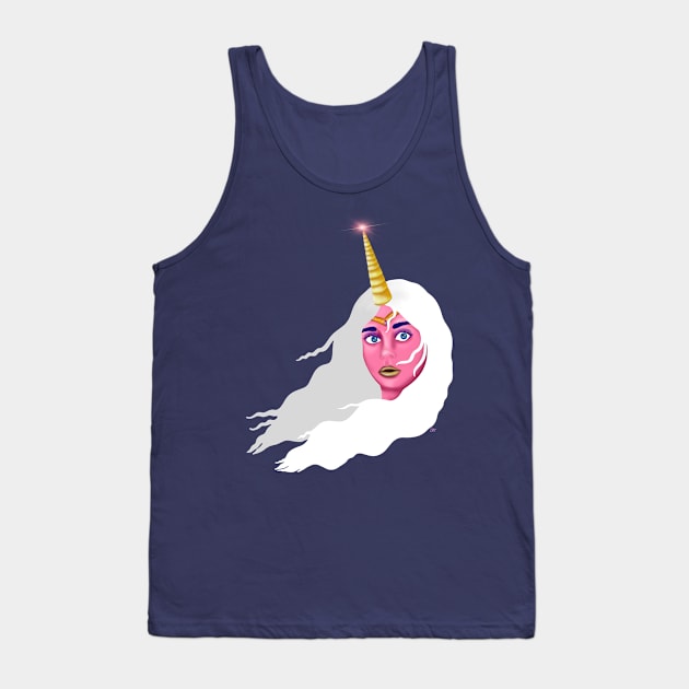 Unicorn Queen Tank Top by Creighcreigh